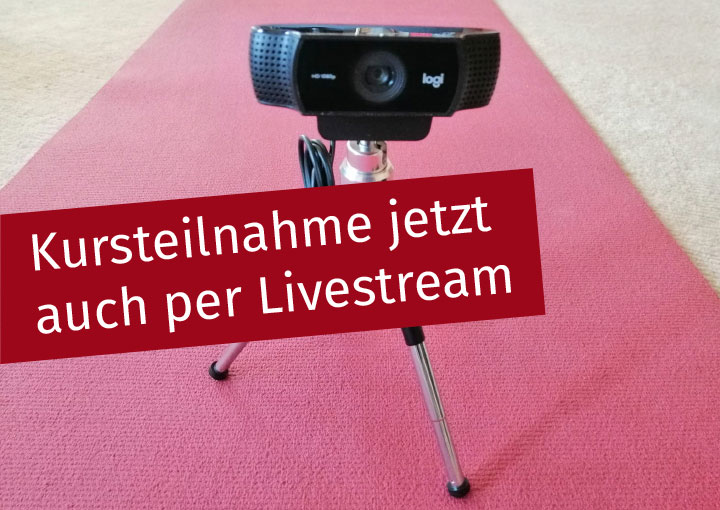 Yoga auch per Livestream!